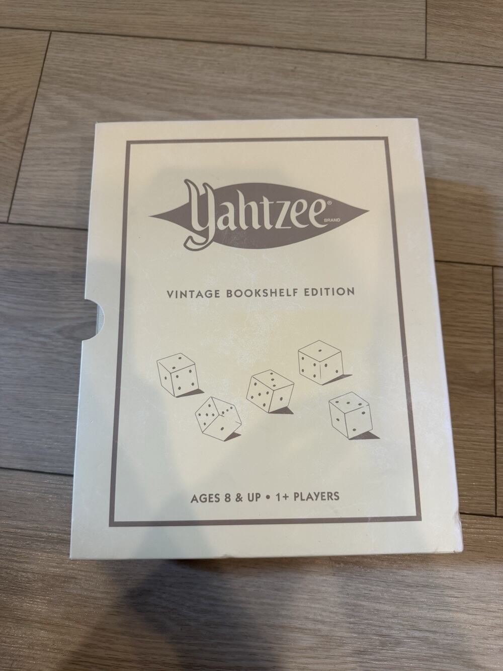 YAHTZEE Vintage Bookshelf Edition by WS Game Company Deluxe Board Dice Game
